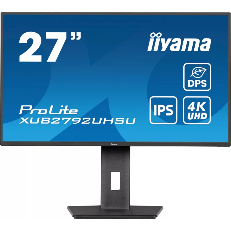 Monitorius iiyama ProLite XUB2792UHSU-B6 68,6 cm (27 col.) 3840 x 2160 pikselių 4K Ultra HD LED juodas