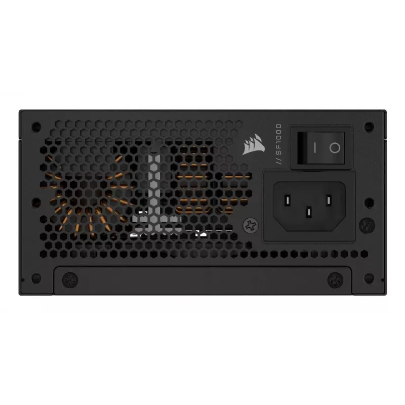 Maitinimo blokas CORSAIR CP-9020257-EU — 1000 W, 24-pin ATX, 80 PLUS Gold, 140 mm ventiliatorius, juodas