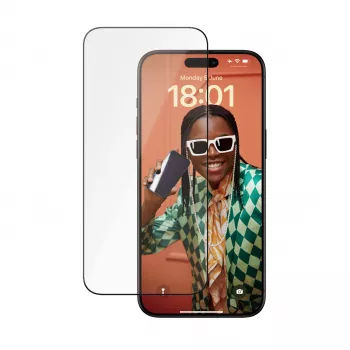 PanzerGlass ® Keraminė apsauga iPhone 15 Pro Max | Ultra-Wide Fit su EasyAligner