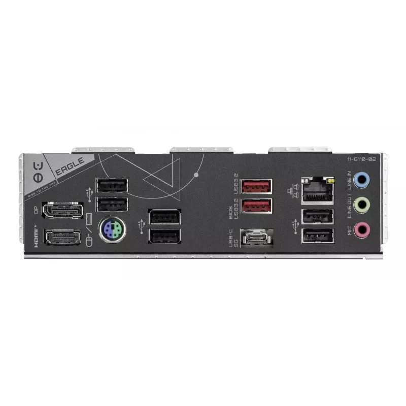 Motininė plokštė GIGABYTE B650 EAGLE ATX, AMD B650 mikroschemų rinkinys, Socket AM5, DDR5, 4x DIMM, 3x M.2, PCIe 5.0 x16