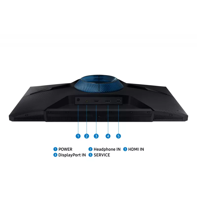 Samsung G30D kompiuterio monitorius 61 cm (24 coliai) 1920 x 1080 pikselių Full HD LCD juodas