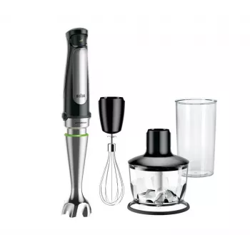 Panardintuvas Braun MQ 7035X 0,6 L 1000 W Juodas, Satininis plienas