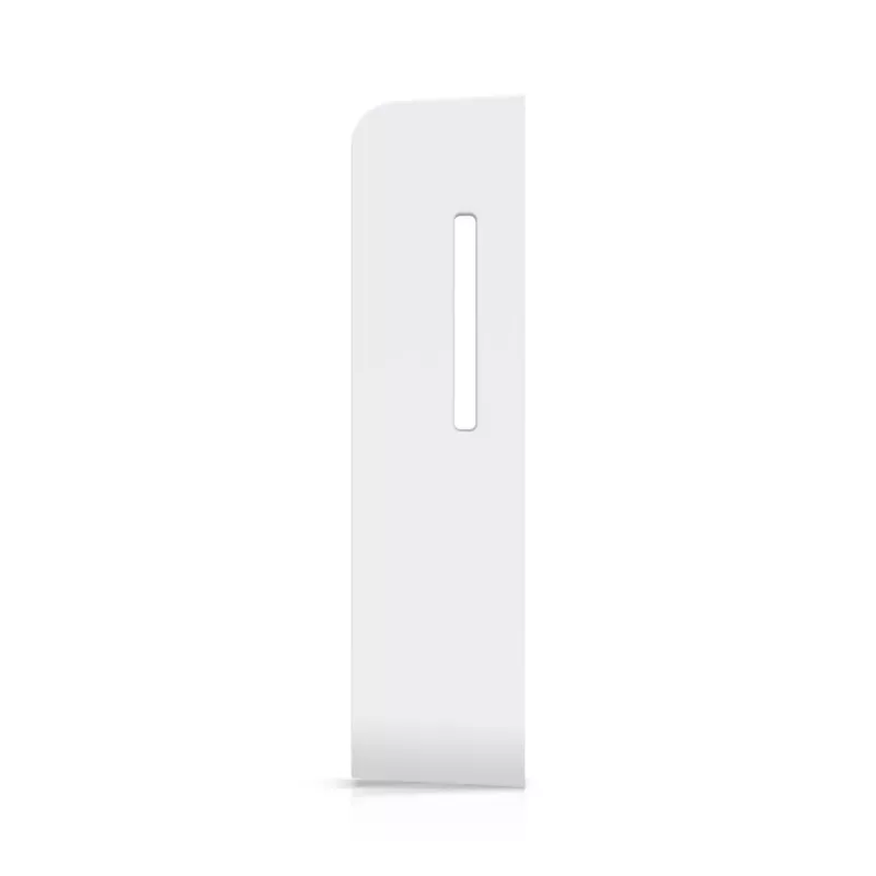 Prieigos taškas UBIQUITI U7 Pro Wall — sieninis Wi‑Fi 6 AP, 2.4/5/6 GHz, 6 erdvinių srautų, 2500 Mbps LAN, PoE (44–57 V), vidaus, baltas