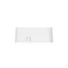 Prieigos taškas UBIQUITI U7 Pro Wall — sieninis Wi‑Fi 6 AP, 2.4/5/6 GHz, 6 erdvinių srautų, 2500 Mbps LAN, PoE (44–57 V), vidaus, baltas