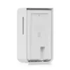 Prieigos taškas UBIQUITI U7 Pro Wall — sieninis Wi‑Fi 6 AP, 2.4/5/6 GHz, 6 erdvinių srautų, 2500 Mbps LAN, PoE (44–57 V), vidaus, baltas