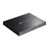 TP-Link Omada SG3452XMPP valdomas L2+ tinklo jungiklis su PoE, 48 prievadai Gigabit Ethernet, 10G, 1U, juodas