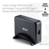 CLUB3D CAC-1918 Universalus 240W 4x USB-C įkroviklis juodas