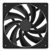 NZXT aušinimo ventiliatorius F140q 140mm juodas tylus oro srautas