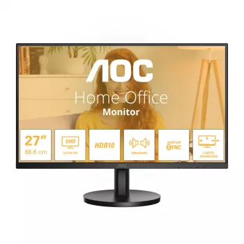 Monitorius AOC B3 U27B3A 68,6 cm (27 col.) 4K Ultra HD LCD juodas