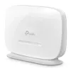 TP-Link 300 Mbps belaidis N 4G LTE maršrutizatorius, Wi-Fi 4 (802.11n), vienos juostos (2,4 GHz), Ethernet LAN, 4G, baltas, stalinis