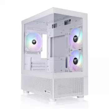 PC korpusas Thermaltake View 170 TG ARGB Snow Micro Tower Baltas