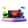 Lenovo Tab Plus planšetinis kompiuteris 11,5 colio, MediaTek, 128 GB, 8 GB RAM, Wi-Fi 5, Android 14, pilka
