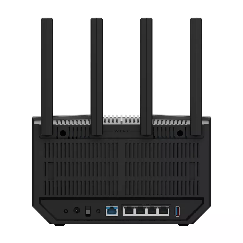 ASUS RT-BE92U belaidis maršrutizatorius 10 Gigabit Ethernet Triju juostų (2,4 GHz / 5 GHz / 6 GHz) Juoda