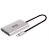 CLUB3D Thunderbolt™ 3 į DisplayPort™ dviejų monitorių adapteris 4K60Hz M/F