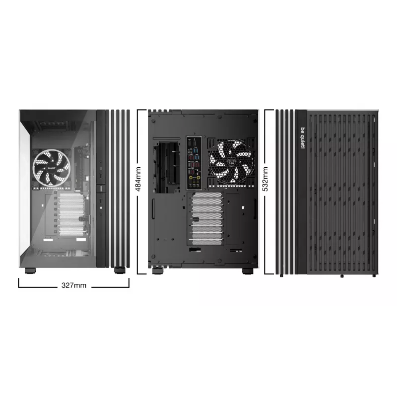 PC korpusas be quiet! LIGHT BASE 900 FX Full Tower Juodas