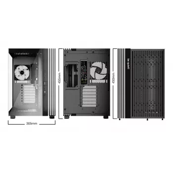 PC korpusas be quiet! LIGHT BASE 600 LX Midi Tower Juodas