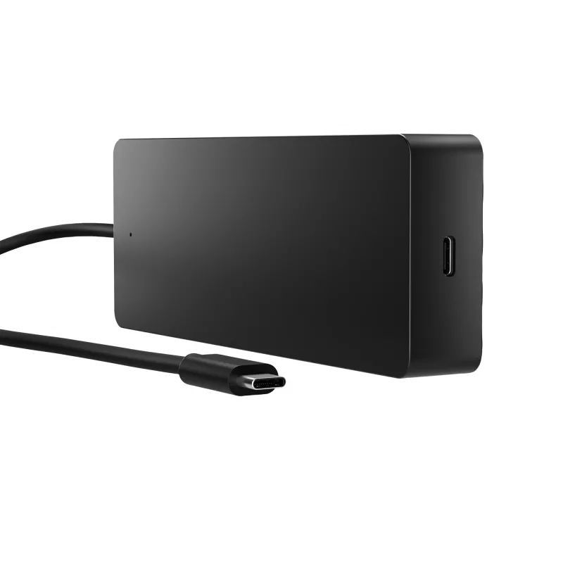 HP Universal USB-C Multiport Hub, laidinis, USB 3.2 Gen 2 (3.1 Gen 2) Type-C, 10/100/1000 Mbit/s, juoda, 4K Ultra HD