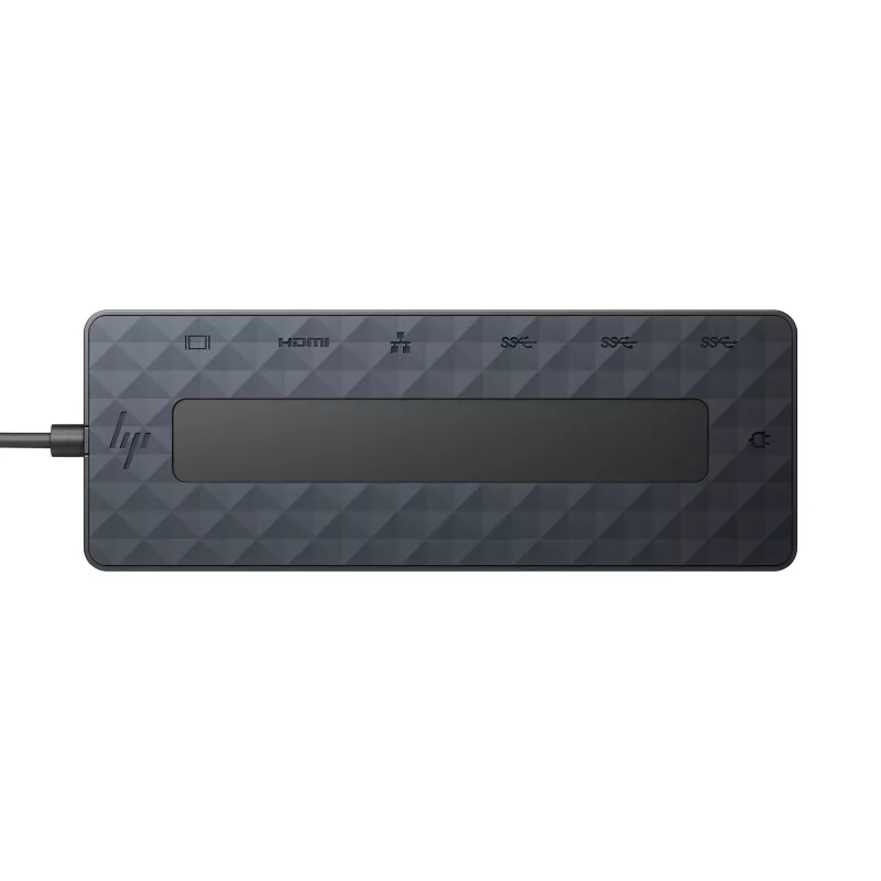 HP Universal USB-C Multiport Hub, laidinis, USB 3.2 Gen 2 (3.1 Gen 2) Type-C, 10/100/1000 Mbit/s, juoda, 4K Ultra HD
