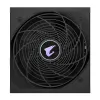 GIGABYTE AORUS ELITE P1000W ICE Maitinimo blokas - PCIe 5.0, 80 PLUS Platinum, visiškai modulinis, 120 mm ventiliatorius, ATX 3.0 suderinamas, EU kištukas