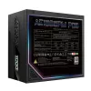 GIGABYTE AORUS ELITE P1000W ICE Maitinimo blokas - PCIe 5.0, 80 PLUS Platinum, visiškai modulinis, 120 mm ventiliatorius, ATX 3.0 suderinamas, EU kištukas
