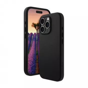 Dėklas dbramante1928 Roskilde MagSafe iPhone 16 Pro juodos odos
