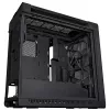 PC korpusas ASUS ProArt PA602 Wood Edition Midi Tower Juodas – Medis, ATX/EATX, Grūdintas stiklas, 4×3,5 colio / 8×2,5 colio, GPU iki 450 mm