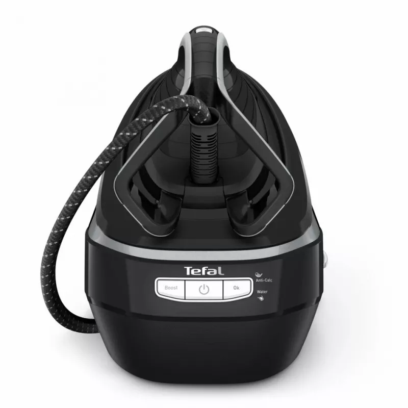 Tefal Pro Express Vision GV9821 3000 W 1,2 L Durilium AirGlide Autoclean padas Juoda, Sidabrinė