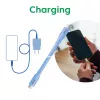 CLUB3D USB C laidas mėlynas, 2 m, USB C, USB C, USB4 Gen 2x2, 20 Gbit/s, Mėlyna