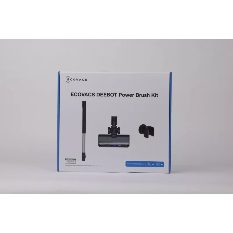 Priedų rinkinys Ecovacs Power Brush Kit nešiojamam dulkių siurbliui, modelis 425453, įvairiems paviršiams skirti šepečiai