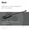 CLUB3D CSV-1553 USB-C® į tris DisplayPort™ 4K60Hz