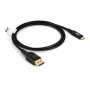 USB-C į DisplayPort 2.1 laidas, club 3d CAC-1559, dvipusis, VESA DP80 sertifikuotas, 1 m