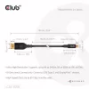 USB-C į DisplayPort 2.1 laidas, club 3d CAC-1559, dvipusis, VESA DP80 sertifikuotas, 1 m
