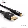 USB-C į DisplayPort 2.1 laidas, club 3d CAC-1559, dvipusis, VESA DP80 sertifikuotas, 1 m