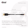 CLUB3D Mini DisplayPort™ į DisplayPort™ dvikryptis VESA DP80 sertifikuotas laidas M/M 1m/3,28ft