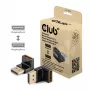 Adapteris Club 3D DisplayPort vyriškas į DisplayPort 1.4 moterišką 90° kampu, palaiko 4K@120Hz
