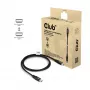 CLUB3D MiniDisplayPort™ į MiniDisplayPort dvikryptis VESA DP80 sertifikuotas kabelis M/M 1m/3.28ft