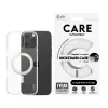 PanzerGlass CARE™ by ® Dėklas Skaidrus su Sidabriniu Pėdeliu ir MagSafe iPhone 16 Pro Max