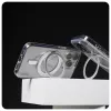 PanzerGlass CARE™ by ® Dėklas Skaidrus su Sidabriniu Pėdeliu ir MagSafe iPhone 16 Pro Max