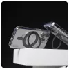 PanzerGlass CARE™ by ® Dėklas Skaidrus su Juodu Stovu ir MagSafe iPhone 16 Plus