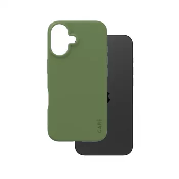 PanzerGlass CARE™ by ® Dėklas Green iPhone 16, Apsauginis, Apple, Apple - iPhone 16, Žalia