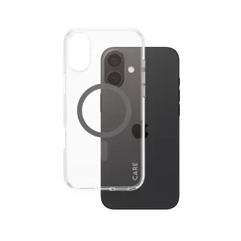PanzerGlass CARE™ by ® Urban Combat Dėklas Skaidrus su Juodu MagSafe iPhone 16 Plus