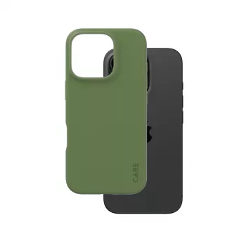 PanzerGlass CARE by® Fashionable Case Green iPhone 16 Pro dėklas