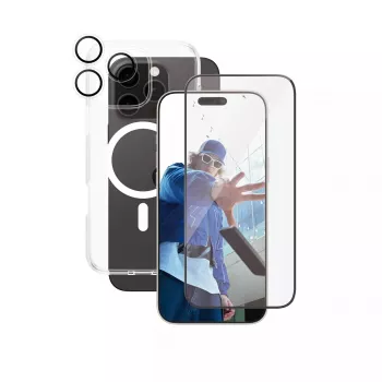 PanzerGlass CARE by Flagship 3-in-1 rinkinys iPhone 16 Pro Max