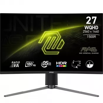 Monitorius MSI MAG 27CQ6PF 68,6 cm (27 colių) 2560 x 1440 pikselių WQHD LCD juodas