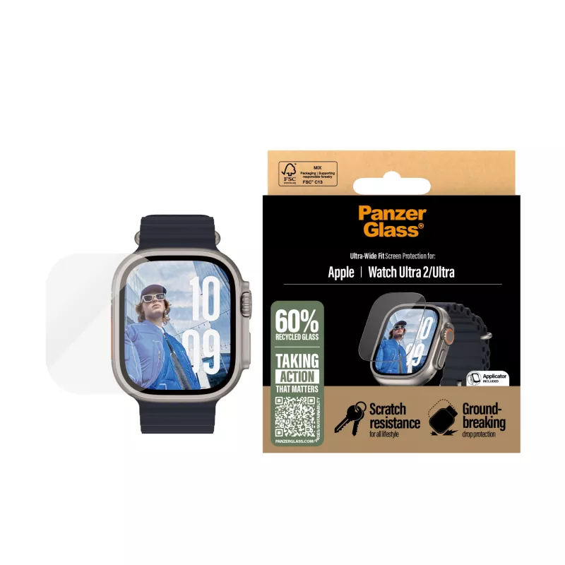 PanzerGlass® ekrano apsauga Apple Watch Ultra 3 | Ultra 2 | Ultra | 49 mm