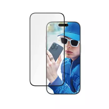 PanzerGlass ® Keraminis ekrano apsauginis stiklas iPhone 16 Pro | Ultra-Wide Fit su EasyAligner