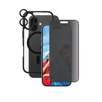 PanzerGlass® CARE by® Flagship 3-in-1 Privatumo rinkinys iPhone 16