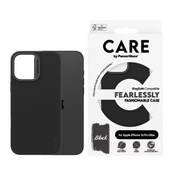 PanzerGlass CARE™ by ® Dėklas Black su MagSafe, iPhone 16 Pro Max