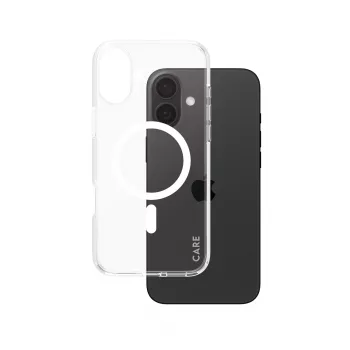 PanzerGlass CARE™ by ® Urban Combat Case Skaidrus su Balta MagSafe iPhone 16 Plus