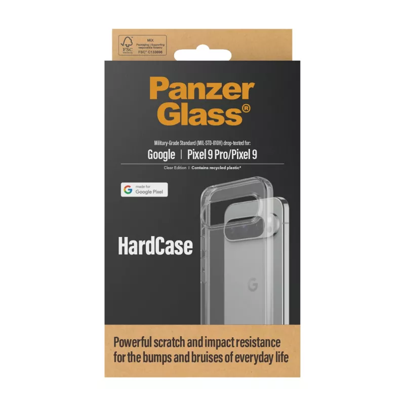 PanzerGlass ® HardCase Skaidrus Google Pixel 9 Pro 5G | 9 5G